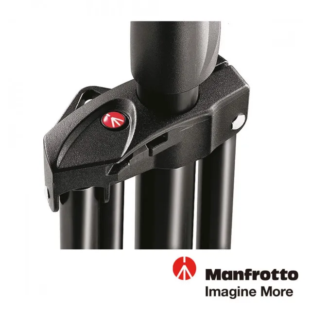 【Manfrotto 曼富圖】鋁合金氣壓式四節中型燈架 1004BAC(公司貨)