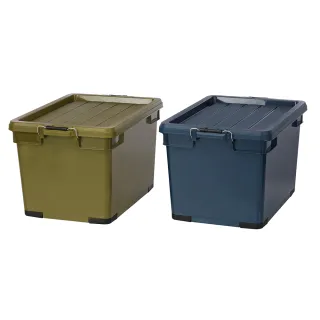 【KEYWAY 聯府】禮斯特收納箱90L-4入(收納箱 MIT台灣製造)