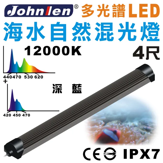 【中藍行】多光譜LED水族燈 海水自然混光燈 CS080-5(水族 跨燈 燈 燈具 照明 LED 多光譜)