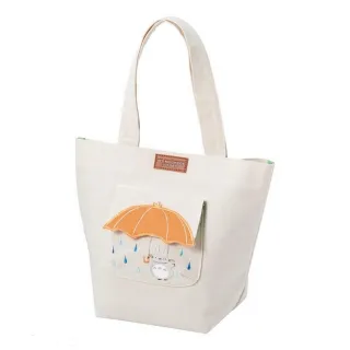 【小禮堂】宮崎駿 龍貓船型手提包 - 雨傘款(平輸品)