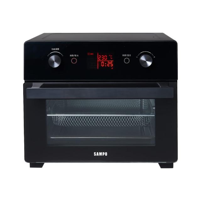 【SAMPO 聲寶】20L智慧全能微電腦氣炸烤箱KZ-XA20B(來吧!營業中 同款)