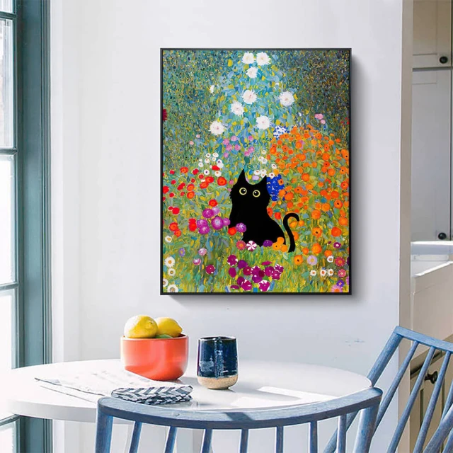 Lifedecor 森活小飾 CAT•花園_60*80cm(