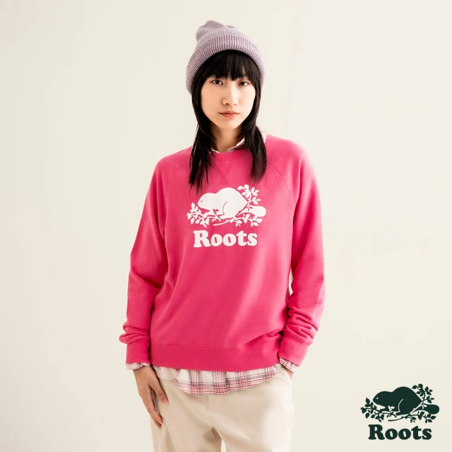 Roots Roots女裝-率性生活系列 雪爾帕立領上衣(焦