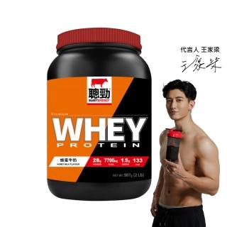 【RED COW 紅牛】聰勁即溶乳清蛋白-蜂蜜牛奶風味(2磅)