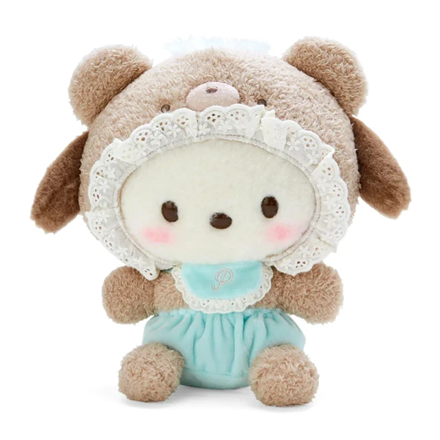 SANRIO 三麗鷗 拿鐵小熊系列 熊寶寶造型絨毛娃娃 美樂
