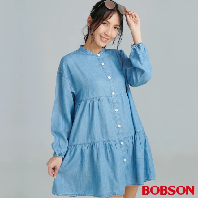 BOBSON 女款蛋糕裙洋裝(GL0014-58)