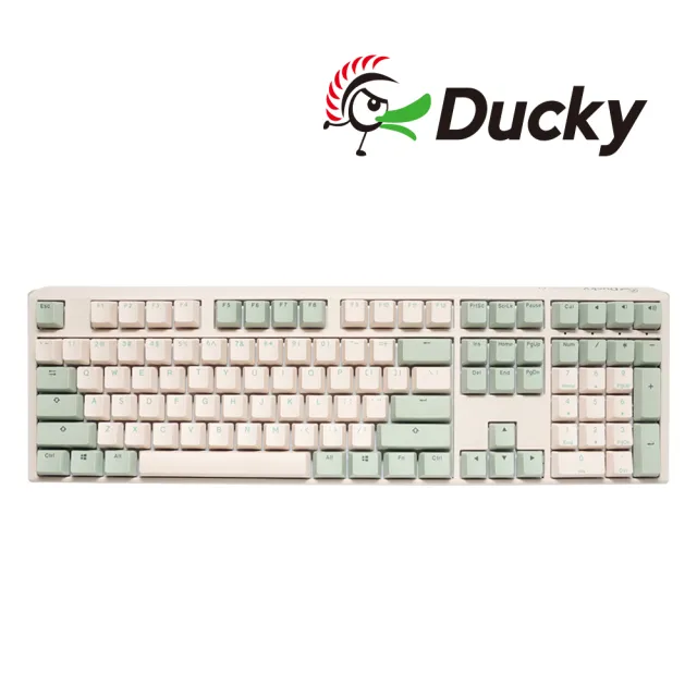 【Ducky】One 3 DKON2108 100%無光版機械式鍵盤 中文 抹茶(茶軸/青軸/紅軸)