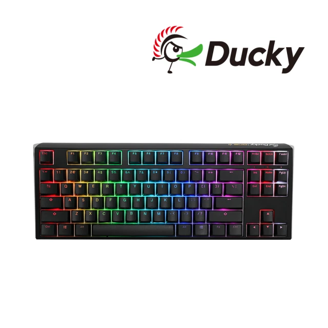 【Ducky】One 3 DKON2187ST 80%RGB機械式鍵盤 中文 黑(茶軸/青軸/紅軸)