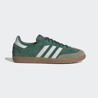 【adidas 愛迪達】SAMBA OG 運動休閒鞋(ID2054 男鞋/女鞋 ORIGINALS經典休閒鞋 綠)