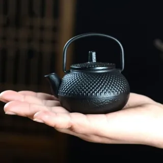 【JEN】鑄鐵迷你小茶壺居家擺飾50ml