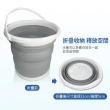 【百貨King】大容量手提便攜式折疊水桶(10L)