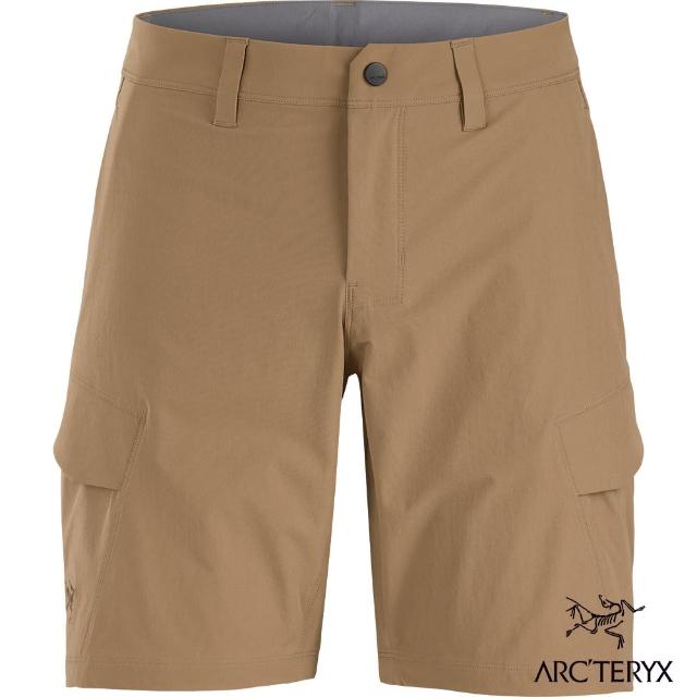 【Arcteryx 始祖鳥官方直營】男 Rampart 軟殼短褲(帆布棕)