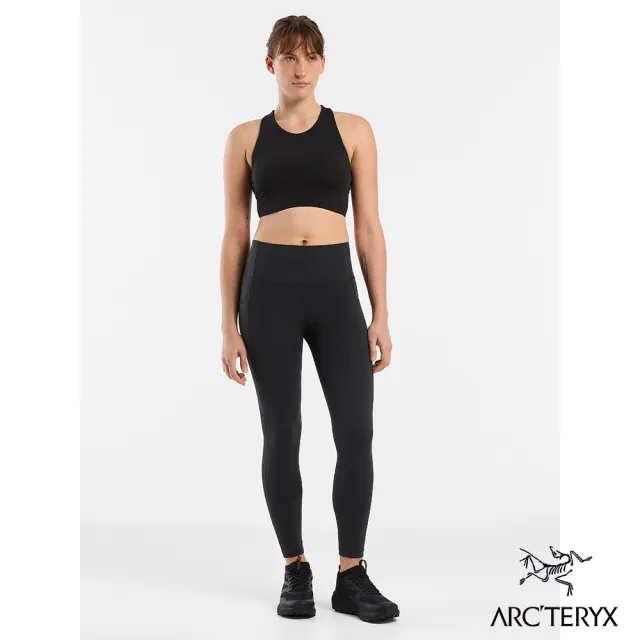 【Arcteryx 始祖鳥官方直營】女 Essent 內搭長褲(黑)