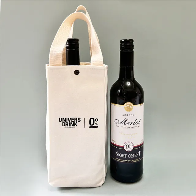 【UNIVERS DRINK】現貨商品 葡萄酒帆布袋(手提帆布袋   端午節送禮 端午禮盒)