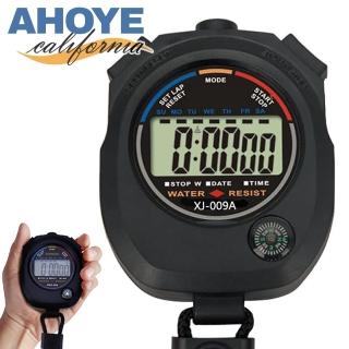 【AHOYE】0.01秒精度防水運動計時碼表(計時器 秒錶 裁判錶)