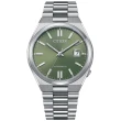 【CITIZEN 星辰】Mechanical系列 PANTONE 限定款 調和專屬色彩 機械腕錶/沉穩綠(NJ0158-89Z)