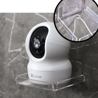 壁掛式 IP Cam 免打孔家居監控架 送無痕雙面膠貼(CCTV鏡頭 置物架 攝影機寵物嬰兒兒童)