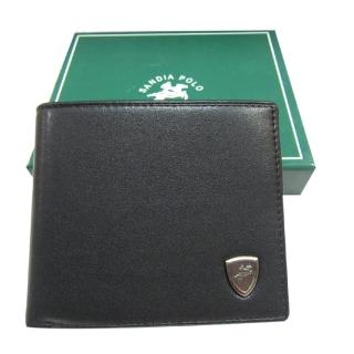 【SNOW.bagshop】母親節禮物 短夾專櫃男仕短夾100%進口軟牛皮標準尺寸固定型證件夾附品牌禮盒