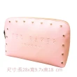 【英國TED BAKER】櫻花粉紅化妝包(時尚設計 大收納空間)