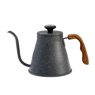 法式咖啡壺  不鏽鋼細口帶測溫咖啡壺(1200ML手沖咖啡壺  摩卡壺)