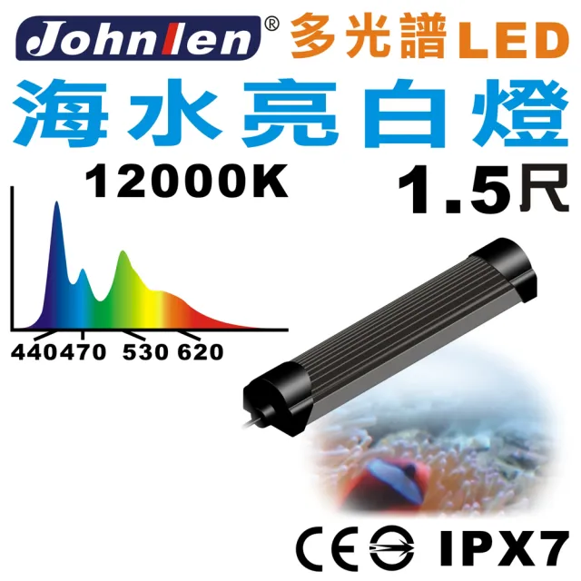 【中藍行】多光譜LED水族燈 海水亮白燈 CS083-4(水族 跨燈 燈 燈具 照明 LED 多光譜)