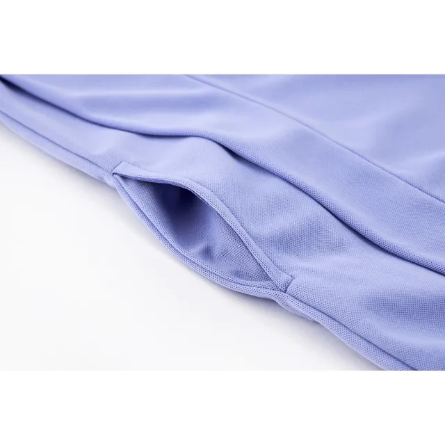 【FILA官方直營】KIDS 女童 女童吸濕排汗針織洋裝-紫色(5DRX-4440-PL)