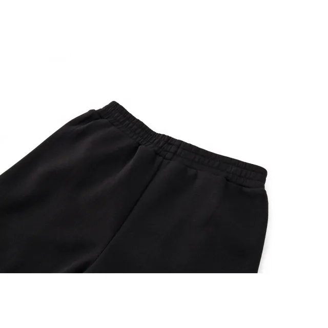 【FILA官方直營】KIDS 女童 童裝 女童針織短褲-黑色(5SHX-4406-BK)