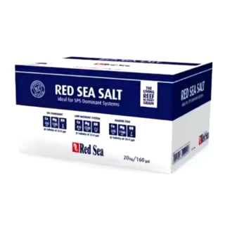 【RED SEA 紅海】20KG 箱裝 增色鹽 頂級即溶增色鹽 海鹽 海水素 軟體鹽(針對軟珊瑚 硬骨珊瑚 海水魚)