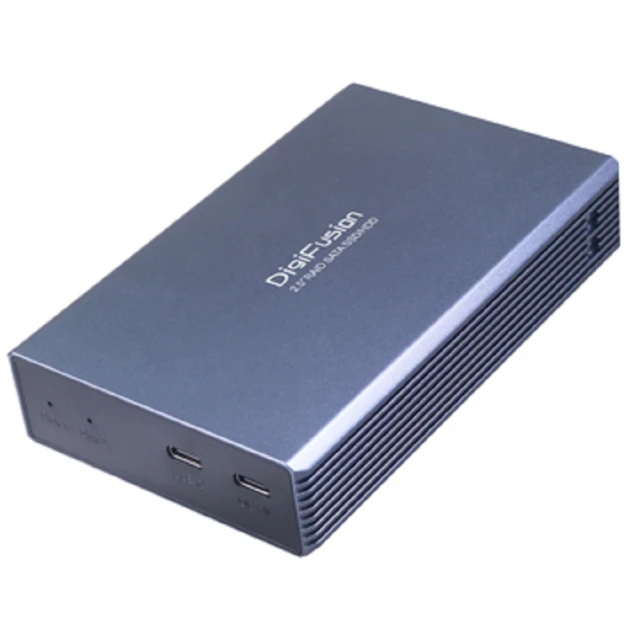 【伽利略】USB3.2 Gen1 2.5吋 Raid 雙SATA SSD 硬碟盒(HD-339U32R)