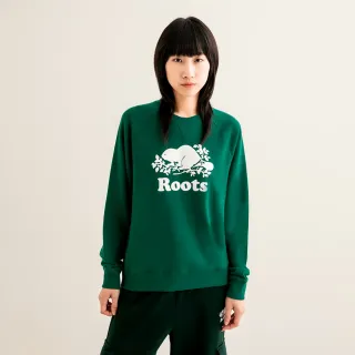 【Roots】Roots 女裝- ORIGINAL圓領上衣(綠色)