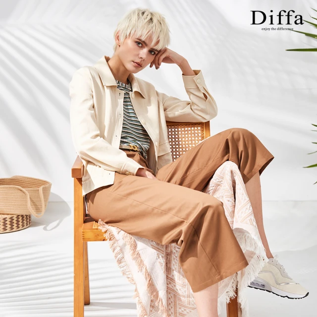 Diffa 時尚精緻美型長褲-女好評推薦