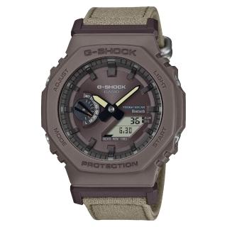 【CASIO 卡西歐】G-SHOCK八角永續環保雙顯錶(GA-B2100CT-5A)