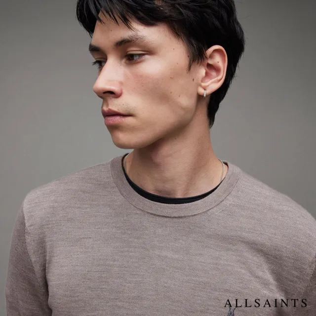 【ALLSAINTS】MODE 美麗諾羊毛公羊頭骨針織上衣 MK129D(修身版型)