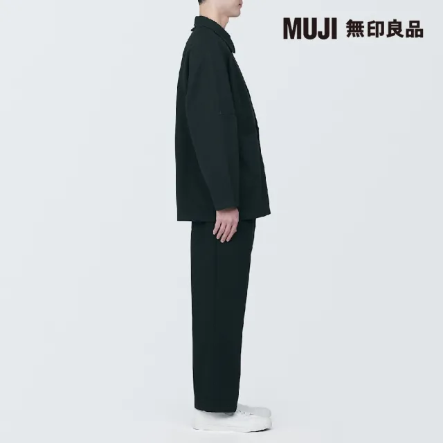 【MUJI 無印良品】MUJI Labo不易燃外套(黑色)