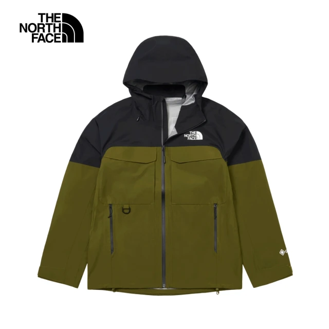 The North Face 官方旗艦 北面男女款黑色防潑水