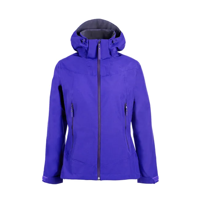 【EiDER】女專業Gore-tex 3L 防水連帽外套 / 20EIV5224 - 葡萄紫(Gore-tex 3層布外層防水透氣)