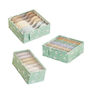 【SUNLY】牛津布內衣褲收納盒 衣物分類收納 可堆疊抽屜置物盒 襪子收納盒 衣物收納籃