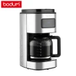 【Bodum】美式咖啡機+可拆式易清洗磨豆+雙層玻璃杯2入350ml(嘉儀總代理公司貨)