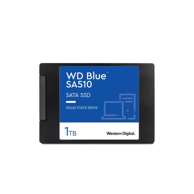 WD 威騰WD 威騰 WD BLUE藍標 SA510 1TB 2.5吋 SATA SSD固態硬碟(WDS100T3B0A)
