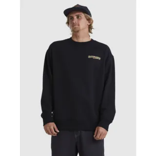 【Quiksilver】男款-SOF CREW長袖T恤-黑色(UQYFT03152-99)