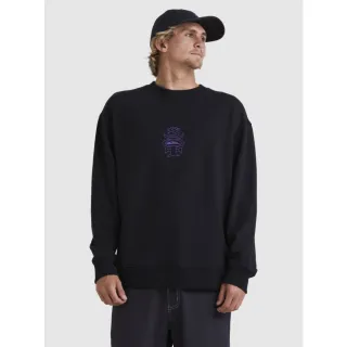 【Quiksilver】男款 男裝 長袖T恤 MERCURY CREW(黑色)