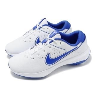 【NIKE GOLF】高爾夫球鞋 Victory Pro 3 Wide NN 男鞋 寬楦 白 藍 防潑水 可拆釘 運動鞋(DX9028-140)