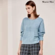 【Master Max】保暖柔軟素面針織圓領上衣(8328002)
