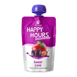 【HAPPY HOURS】生機纖果飲100g-6包(蘋果/洋棗)