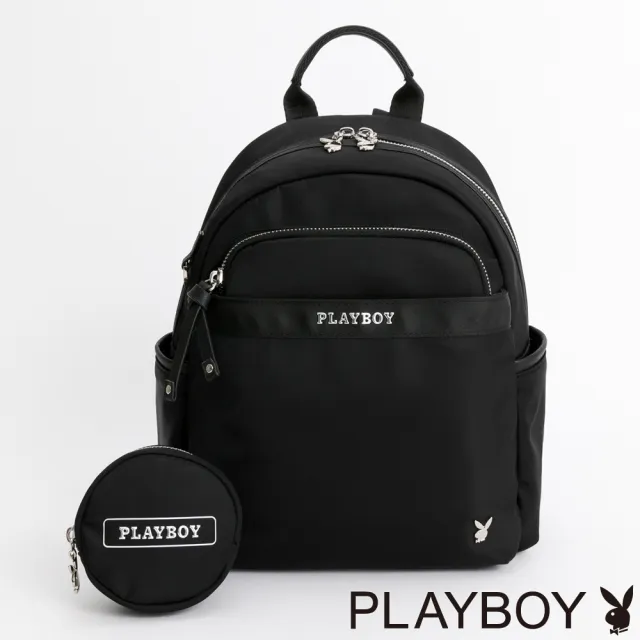 【PLAYBOY】小後背包 Futura系列(黑色)
