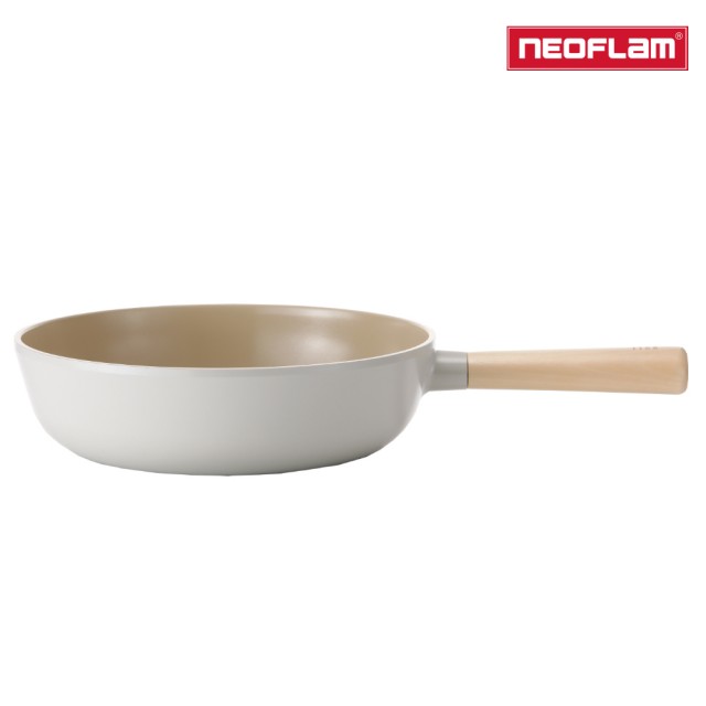 【NEOFLAM】FIKA系列 26cm 鑄造炒鍋(IH爐可用鍋/非鐵氟龍不沾塗層)