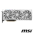 【MSI 微星】GeForce RTX 4070 Ti SUPER 16G GAMING X SLIM WHITE 顯示卡(白色版本)