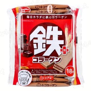 【Hamada 哈馬達】營養威化-鐵+膠原 95.4g(18P)