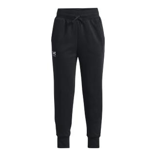 【UNDER ARMOUR】UA 女童 Rival Fleece 運動長褲_1373131-001(黑)