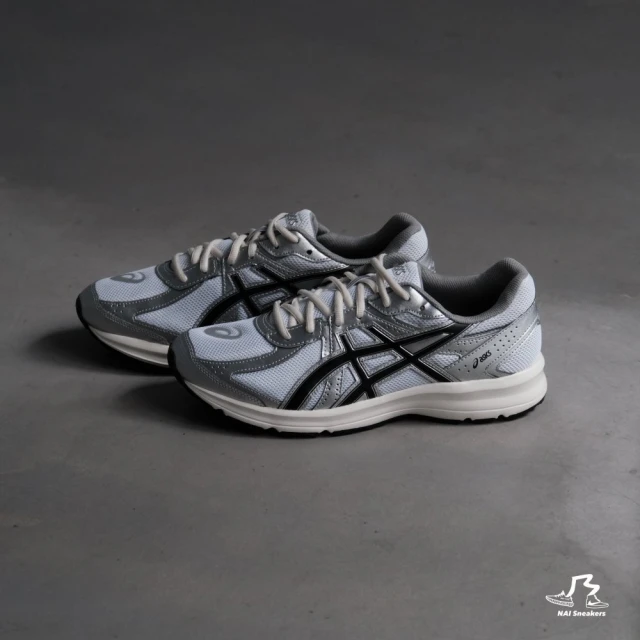 asics 亞瑟士 Asics JOG 100 S White Black黑銀 1201A967-100(寬楦 復古慢跑鞋 Y2K 休閒鞋)